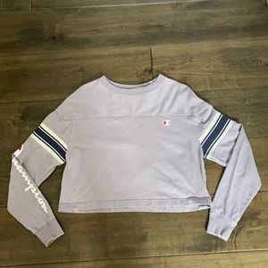 Campion sweatshirt crop top
